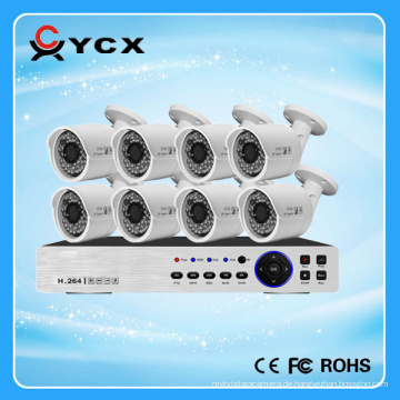 1000tvl cctv Kamera System &amp; H.264 HDMI 8ch dvr Kits